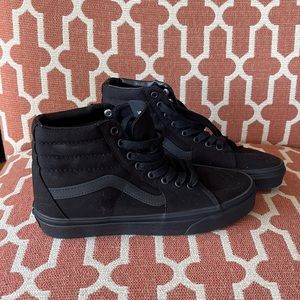 Vans High Top Canvas Sneakers